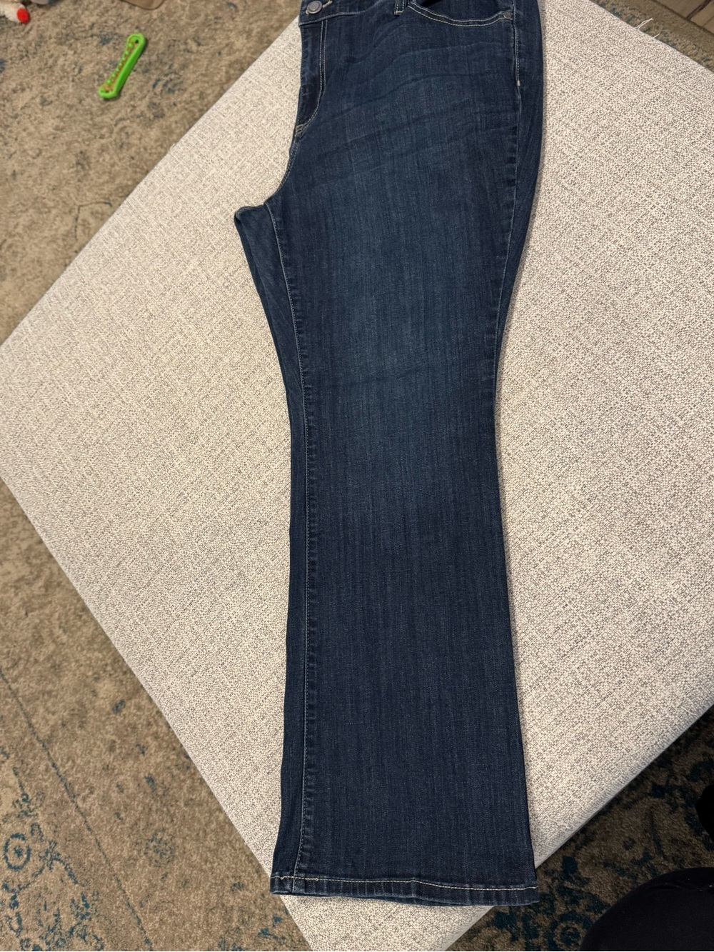 Simply Vera Vera Wang Indigo Boot-Cut Jeans - short length